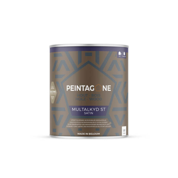 Peintagone Multalkyd ST Satin Hout | Verfwinkeltje webshop